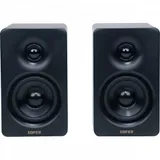 Колонки Edifier M60 (2.0), Black, 66Вт (2х15+2х18) RMS, 58Hz-40kHz, 85dB, BT, AUX, USB-C