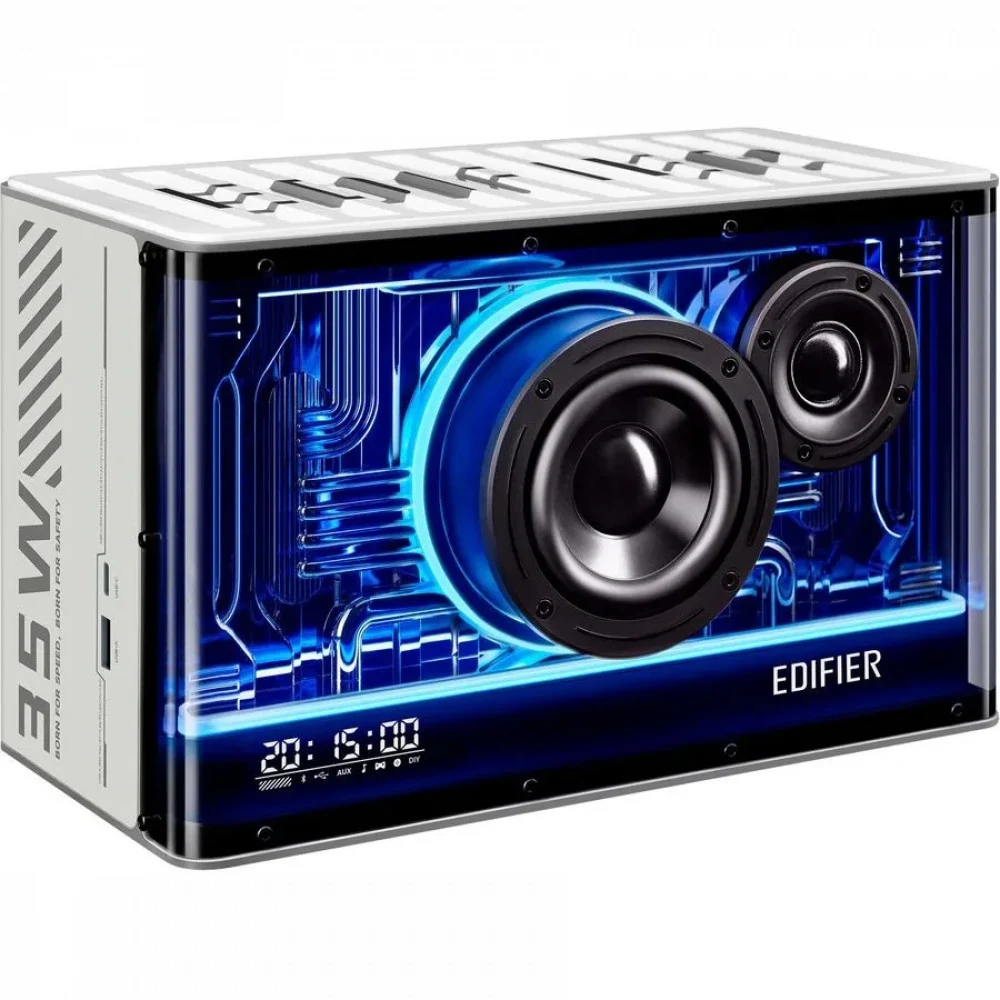 Колонка Bluetooth Edifier QD35 White &lt RMS 25+15Вт, AUX, USB-A, Bluetooth&gt