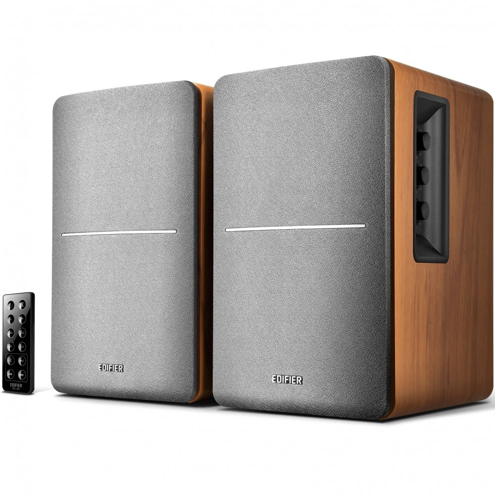 Акустическая система Bluetooth Edifier R1280DB Brown &lt 2.0, RMS 42Вт, 55Гц-20кГц, BT, Line in, Пульт&gt