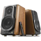 Колонки, Edifier, S1000MKII, 2.0, RMS 150W+75W*2, Bluetooth, PC, AUX, Беспроводной пульт, Дерево, Коричневый