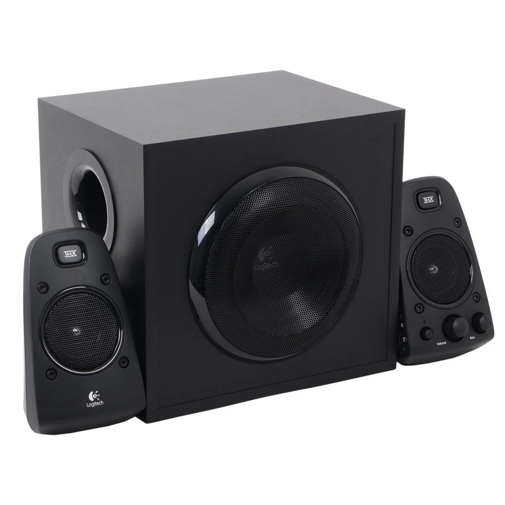 Speaker System 2.1 Logitech Z-623 black (2x35+130W, 35-20000Hz, line in/out, black)