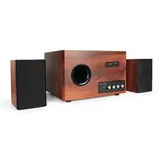 Акустическая система, Microlab, M890BT, 2.1, 64Вт (5W*2 + 12W*2 + 30W), Выход 2RCA, FM радио, SD, USB, Bluetooth 5.3, Черный
