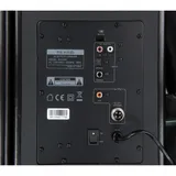 Акустическая система , Microlab, SOLO26, 2.0, 66Вт, Optical, Coaxial, AUX вход 380 mV, Беспроводной пульт ДУ, Возможность подключения к двум источникам звука одновременно, Чёрный