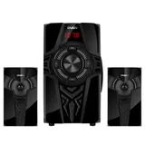 SVEN MS-2070 2.1 Колонки чёрные (2 x 15W, 1 х 30W, Bluetooth, USB flash, SD card, LED-дисплей, FM-радио, ПДУ, подсветка)