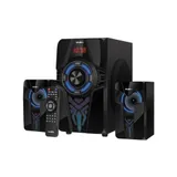 SVEN MS-2070 2.1 Колонки чёрные (2 x 15W, 1 х 30W, Bluetooth, USB flash, SD card, LED-дисплей, FM-радио, ПДУ, подсветка)