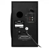 SVEN MS-304, черный, акустическая система 2.1, мощность (RMS): 20 Вт + 2x10 Вт, FM-тюнер, USB/SD, дисплей, ПДУ, Bluetooth