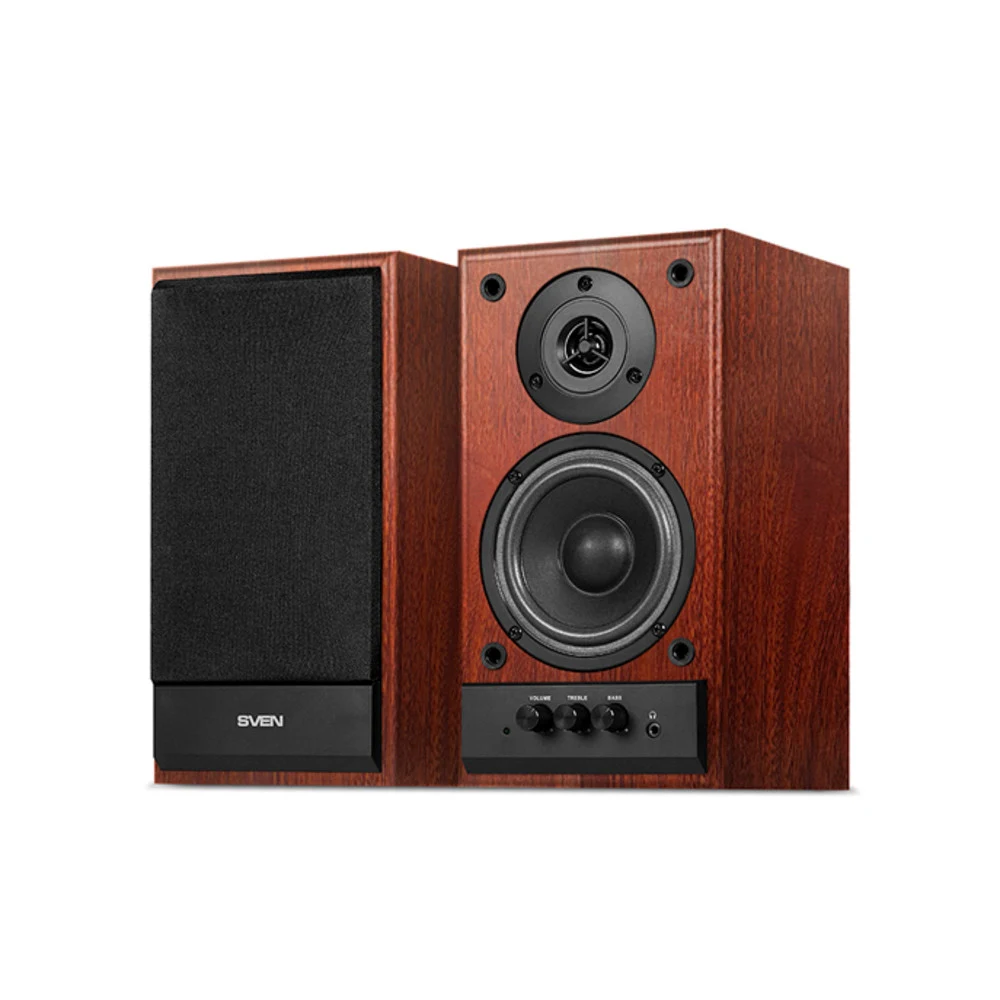 Акустическая система 2.0 SVEN SPS-702 walnut (40Вт, питание от сети) (SV-0120702WN)