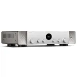 MARANTZ Стерео ресивер Stereo70S СЕРЕБРО Стереоусилитель, мощность 2 х 75 Вт (8 Ом) / 2 х 150 Вт (6 Ом), диапазон частот 20 Гц – 20 кГц, MM-фонокорректор, (ШхВхГ) 43,18 x 38,1 x 17,78 мм, вес 18.5 к