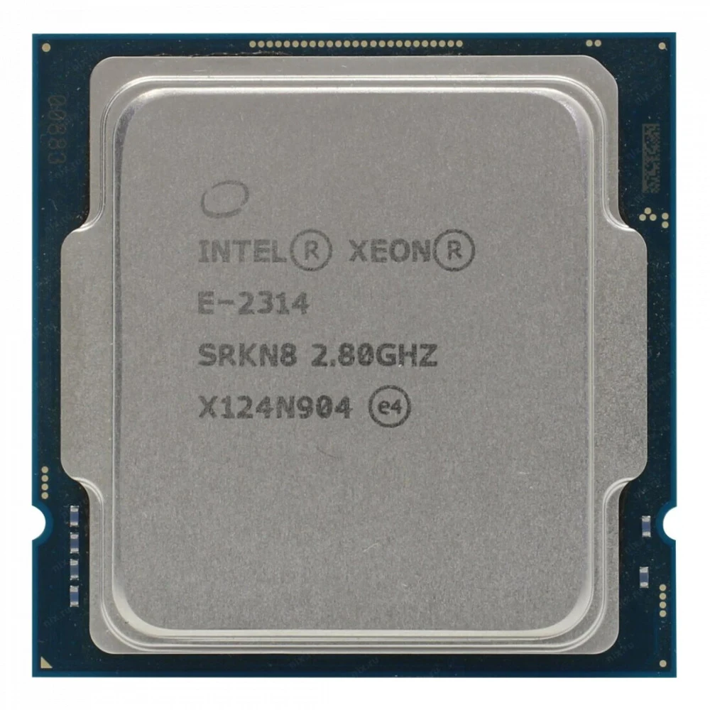 Процессор серверный Dell Xeon E-2314 2.8GHz, 8M Cache, 4C/8T, Turbo (65W), 3200 MT/s clean pulled [338-CCKW]