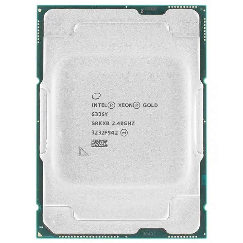 Центральный Процессор Intel Xeon® Gold 6336Y 24 Cores, 48 Threads, 2.4/3.6GHz, 36M, DDR4-3200, 2S, Intel SST/PP, 185W