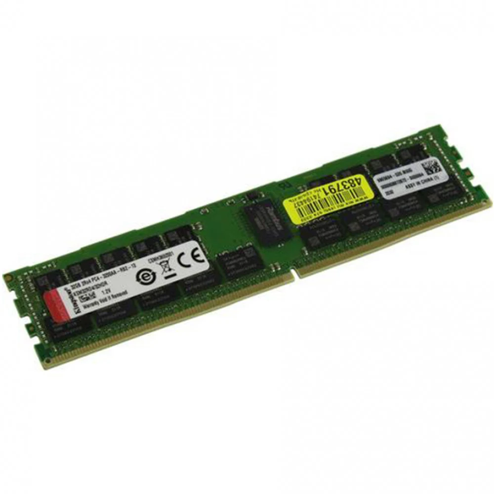 Модуль памяти Kingston Premier Server Memory KSM32RD4/32HDR 32GB DDR4 3200 RDIMM ECC, Reg, CL22 , 1.2V, 2Rx4 Hynix D Rambus, RTL{25} (308099)