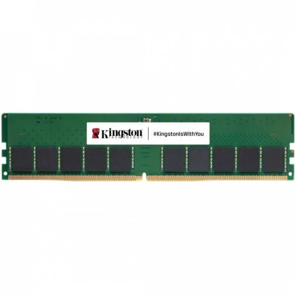 Оперативная память Kingston Server Premier 32GB 5600MT/s DDR5 ECC Reg CL46 DIMM 2Rx8 Micron D