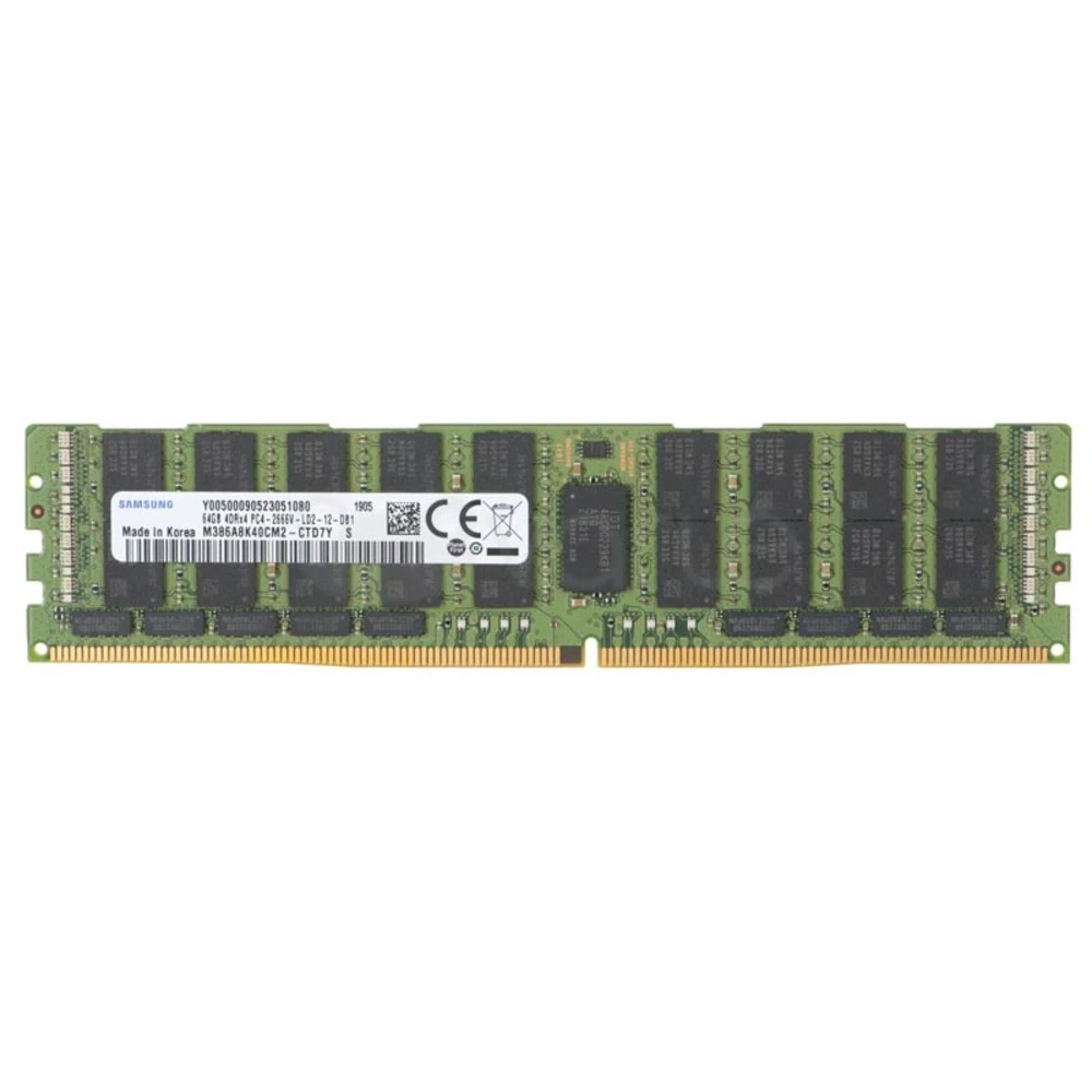 Samsung DDR4 64GB LRDIMM (PC4-25600) 3200MHz ECC Reg Load Reduced 1.2V (M386A8K40DM2-CWE), 1 year