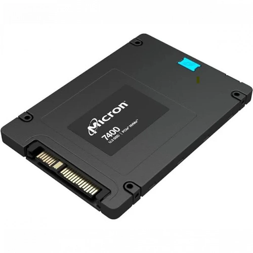 &quot 2.5&quot U.3 1920GB Micron 7400 PRO Enterprise SSD MTFDKCB1T9TDZ-1AZ1ZABYY NVME Gen 4, 6500/2200, IOPS MTFDKCB1T9TDZ-1AZ1ZABYY 430/95K, MTTF 2M, 3D TLC, 512e, 3500TBW, 1DWPD