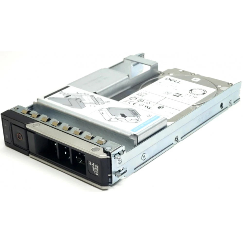 Dell 2.4TB SAS 12Gbps 512n 10k 2.5" in hyb car 3.5" HD Hot Plug Hard Drive for G14, G15- kit