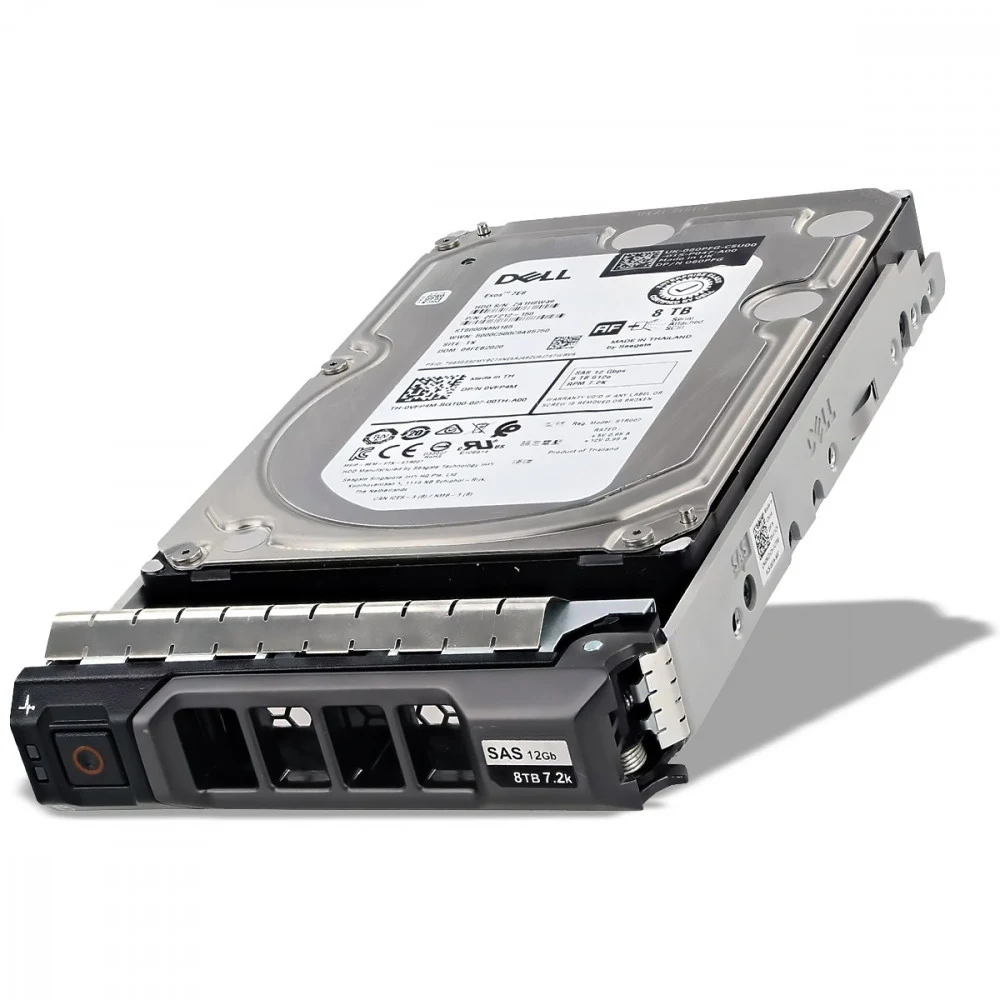 Жесткий диск 3.5" 8TB DELL SAS 7,2K 12Gbps For ME4/ME5 (аналог 400-BLCE, 400-BMGP, 400-AMPG, 400-BMFC, 400-AUUS, 400-AOJN, M7FY9) NEW