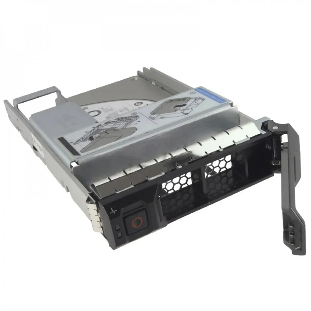 Dell 3.84TB SSD SAS ISE Read Intensive 24Gbps 512e 2.5in with 3.5in AG HYB CARR Drive, for ME5 / ME4
