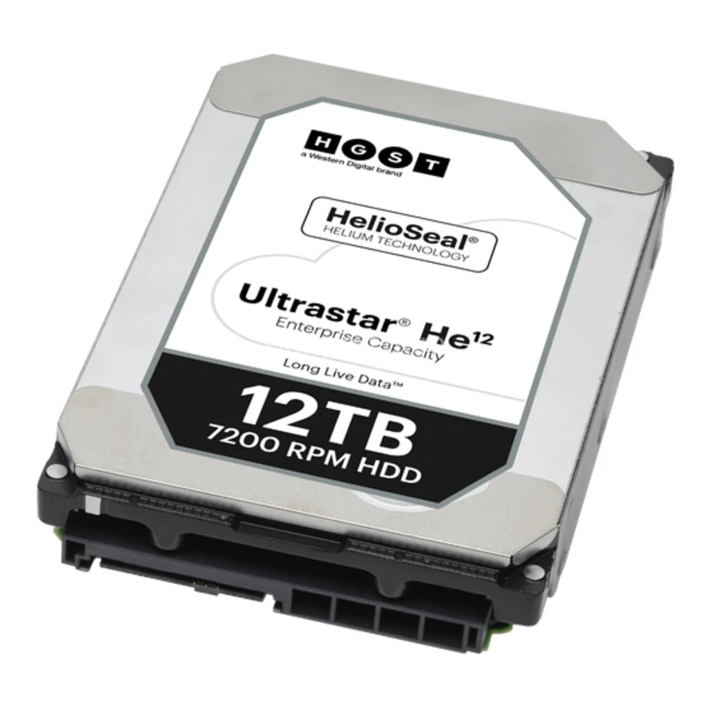 Жесткий диск серверный WD Ultrastar DC HC520 HUH721212AL5204 12TB 3.5" SAS 12Gb/s, 7200rpm, 256MB, 0F29532, 512e, Helium, Bulk