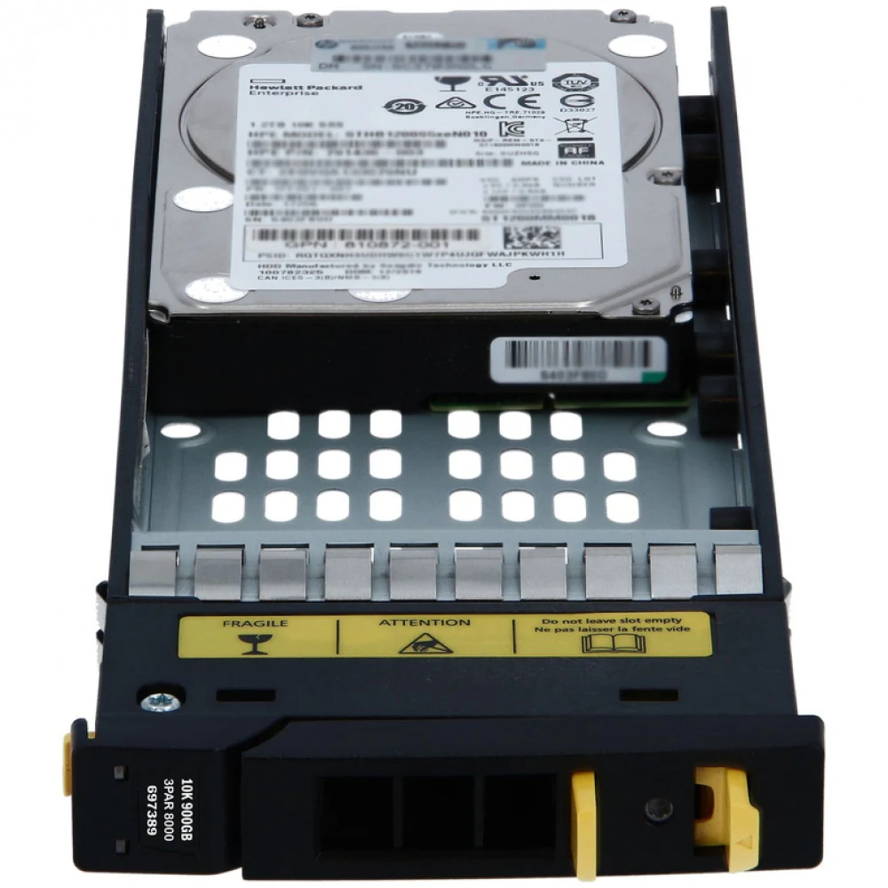 Жесткий диск HP 3PAR 900Gb SAS M6710 SFF StoreServ 10K [QR496A], QR496A 5697-1288 697389-001