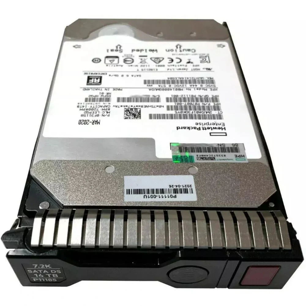Жесткий диск HPE 14TB SATA 6G BUSINESS CRITICAL 7.2K LFF SC HELIUM 512E MULTI VENDOR HDD [P09163-B21], P09163-B21 P11185-001 P04386-002 P01108-003