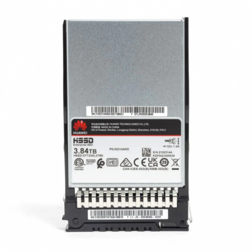 Накопитель SSD СХД HUAWEI OceanStor 5x20 L1-25-SSD3840G 3.84TB SSD SAS Disk Unit (2.5") 02356TMT