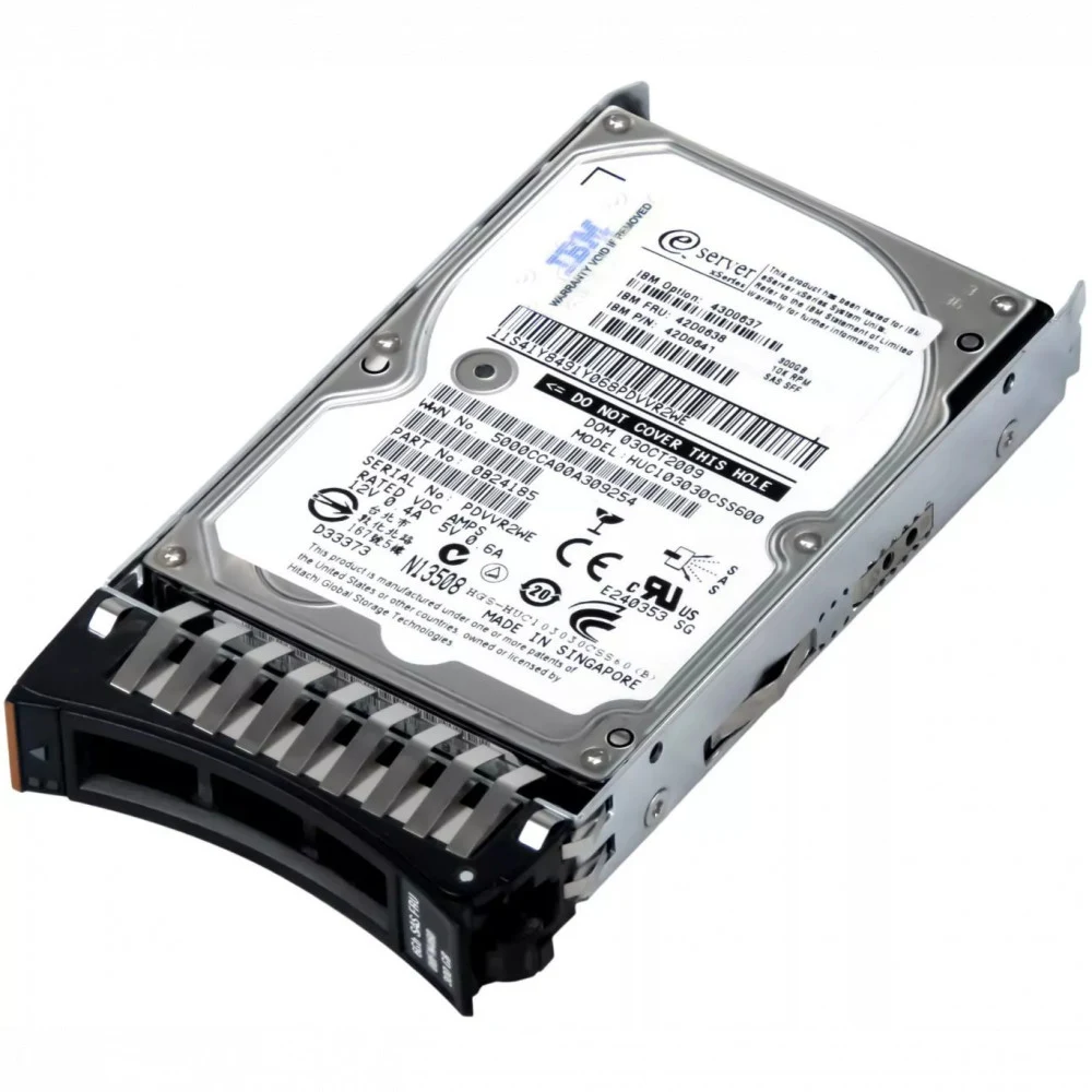 Жесткий диск IBM 300-GB 6G 10K 2.5 SHS SAS [42D0638]
