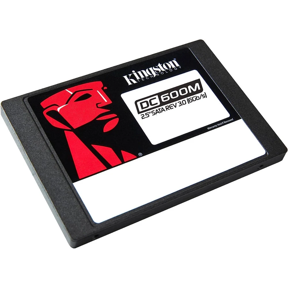 Твердотельный накопитель Kingston Enterprise SSD 960GB DC600M 2.5" SATA 3 R560/W530MB/s 3D TLC MTBF 2M 94 000/65 000 IOPS 1752TBW (Mixed-Use) 1 year