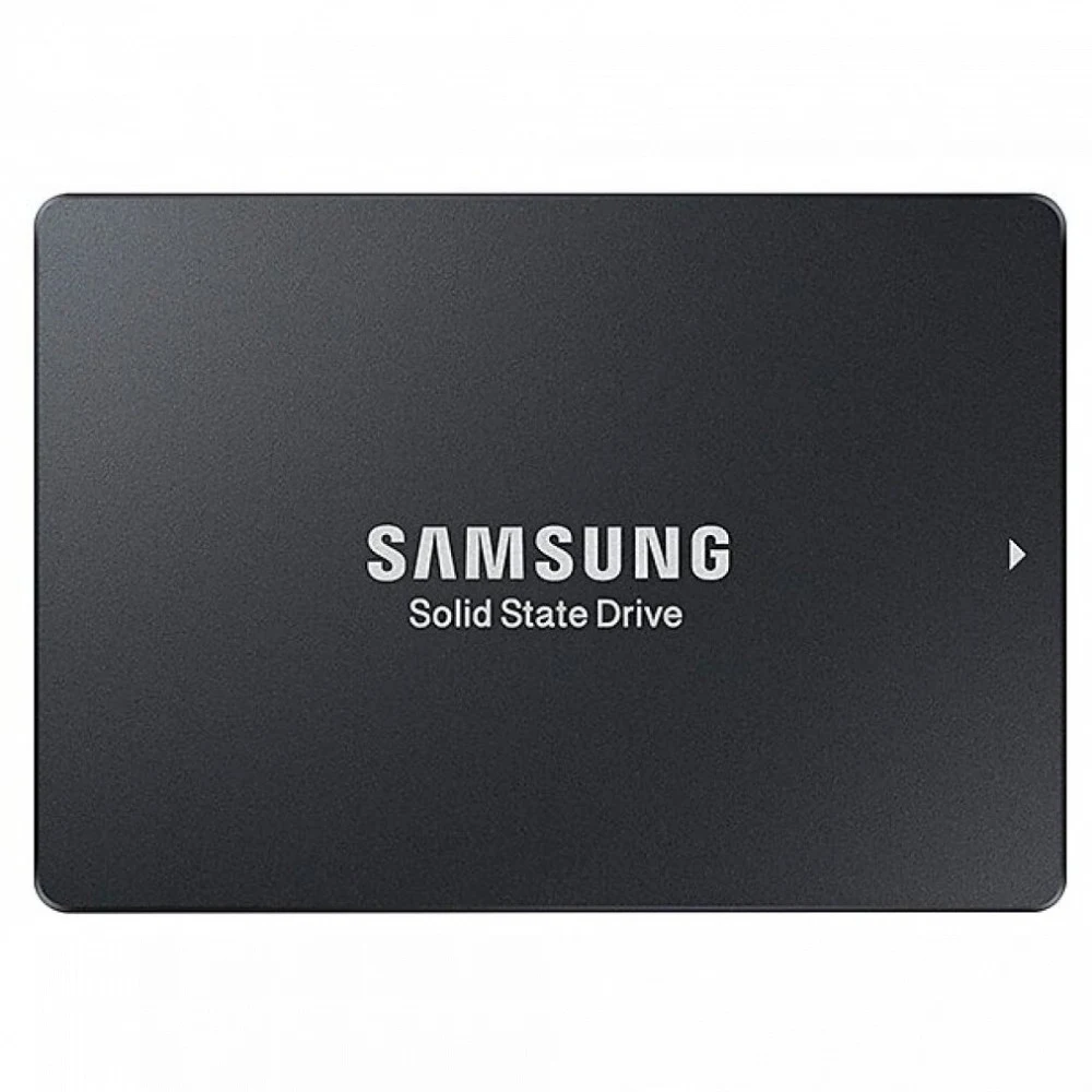 Твердотельный накопитель Samsung Enterprise SSD, 2.5"(SFF) 7mm, PM897, 3840GB (3.84TB), SATA 3, 6Gbps R560/W530Mb/s, IOPS(R4K) 97K/60K, V6 TLC, MTBF 2M, 3DWPD/5Y, TBW 21024TB, OEM (repl. MZ7KH3T8HAL