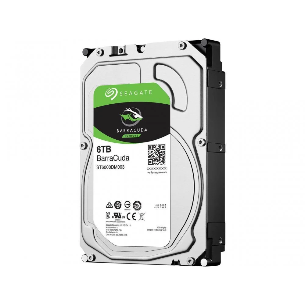Накопитель на жестком магнитном диске Seagate Жесткий диск HDD 6Tb Seagate Barracuda ST6000DM003 3.5" SATA 6Gb/s 256Mb 5400rpm
