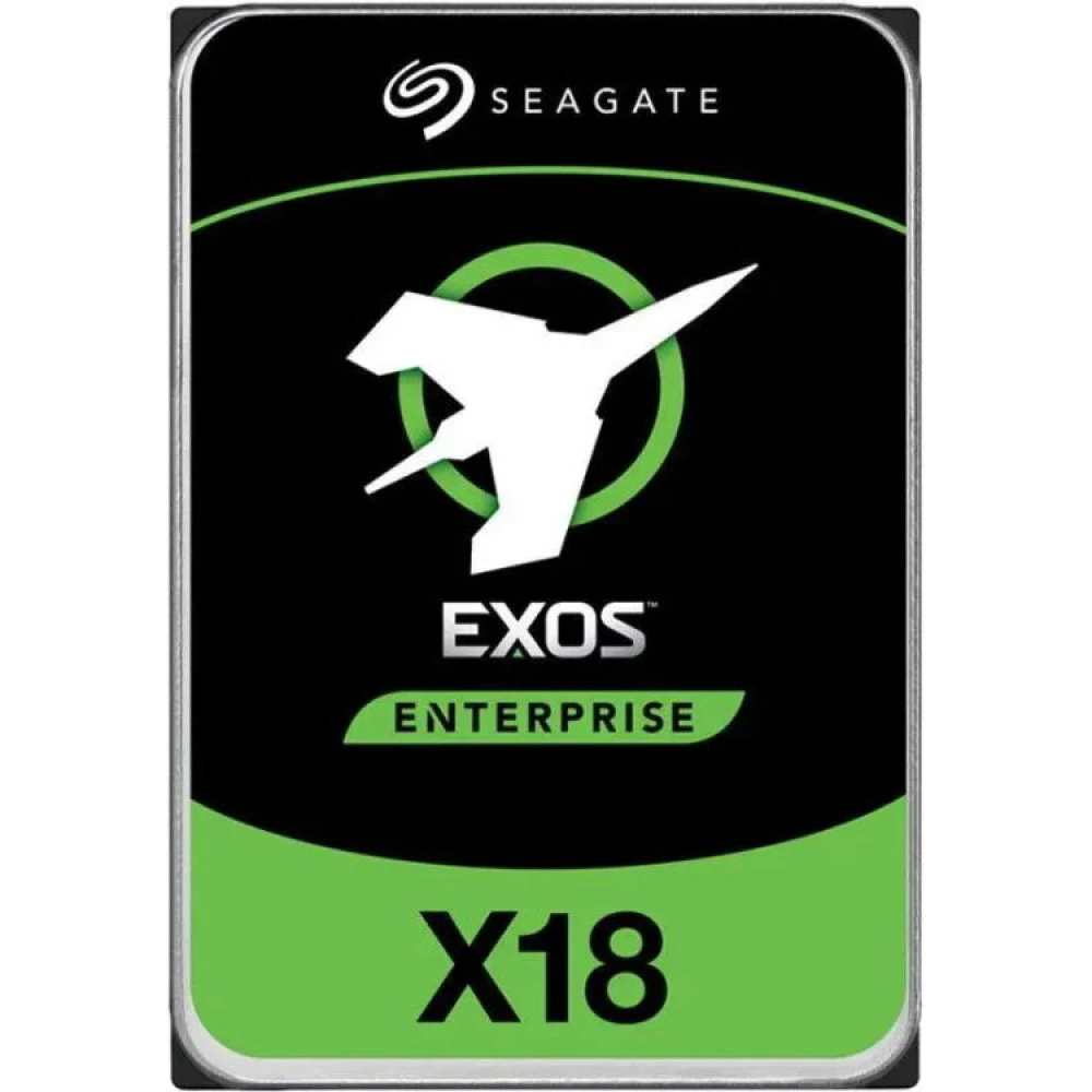 Жесткий диск Seagate Exos X18 ST10000NM018G, 10TB, 3.5", 7200 RPM, SATA-III, 512e, 256MB (аналог ST10000NM017B)