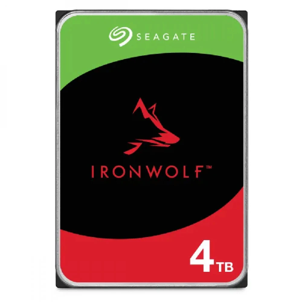 Жесткий диск Seagate IronWolf NAS HDD SATA 4Tb, 5400 rpm, 256Mb buffer, 512e/4Kn, ST4000VN006, 1 year, (analog ST4000VN008)