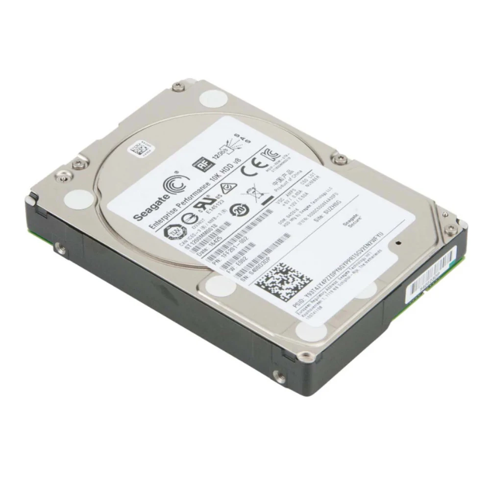 Накопитель на жестком магнитном диске Seagate Жесткий диск Exos 10E2400 HDD 1200Gb Seagate Enterprise Performance 10K HDD w/Enhanced Cache - 512e/4Kn FastFormat SAS 2.5" SAS 256Mb 10000rpm