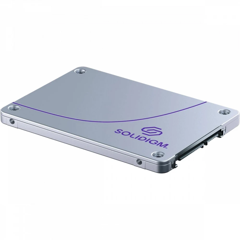 Твердотельный накопитель SSD Solidigm 2.5" 480GB DC D3-S4620 (SSDSC2KG480GZ1Z) SATA 6Gb/s, 550/500, IOPS 85/48K, MTBF 2M, TLC, 4.2PBW, 4.7DWPD