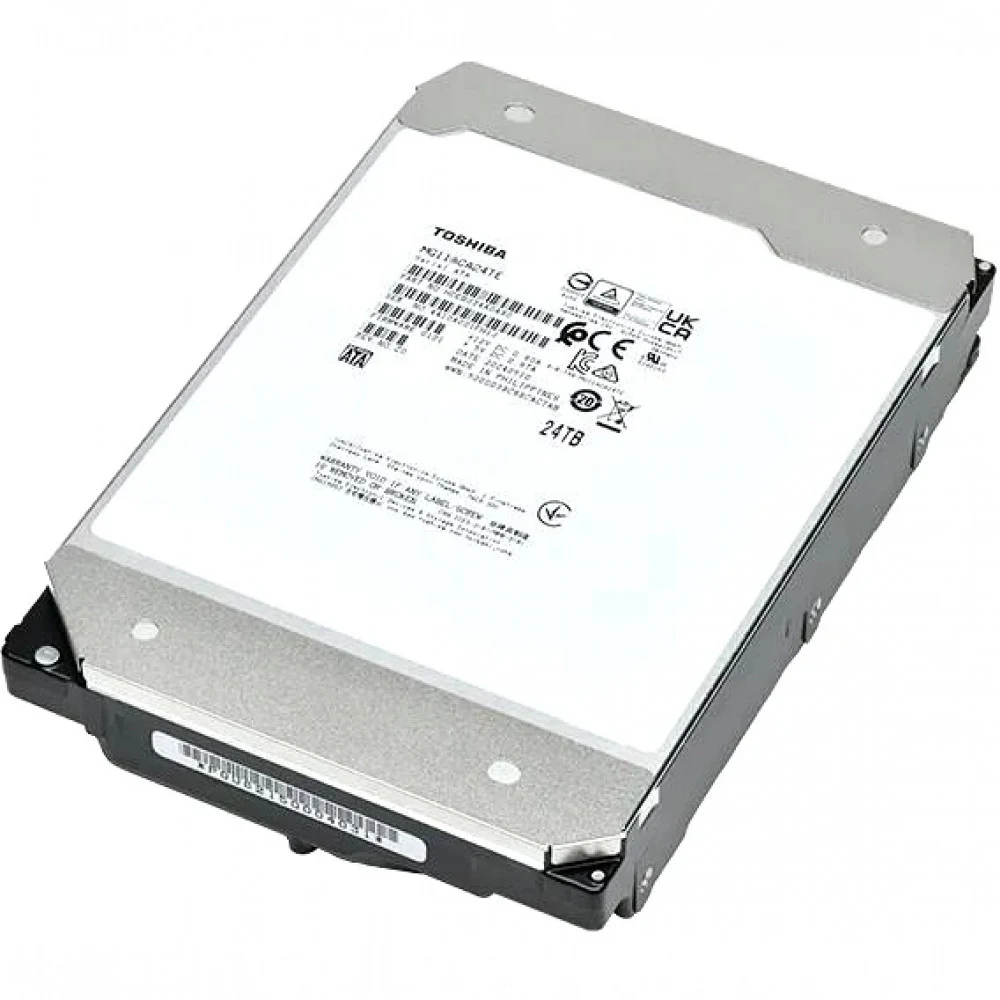 Жесткий диск Toshiba Enterprise HDD 3.5" SAS 24TB, 7200 rpm, 1GB buffer, 512e/4Kn, MG11SCA24TE , 1 year