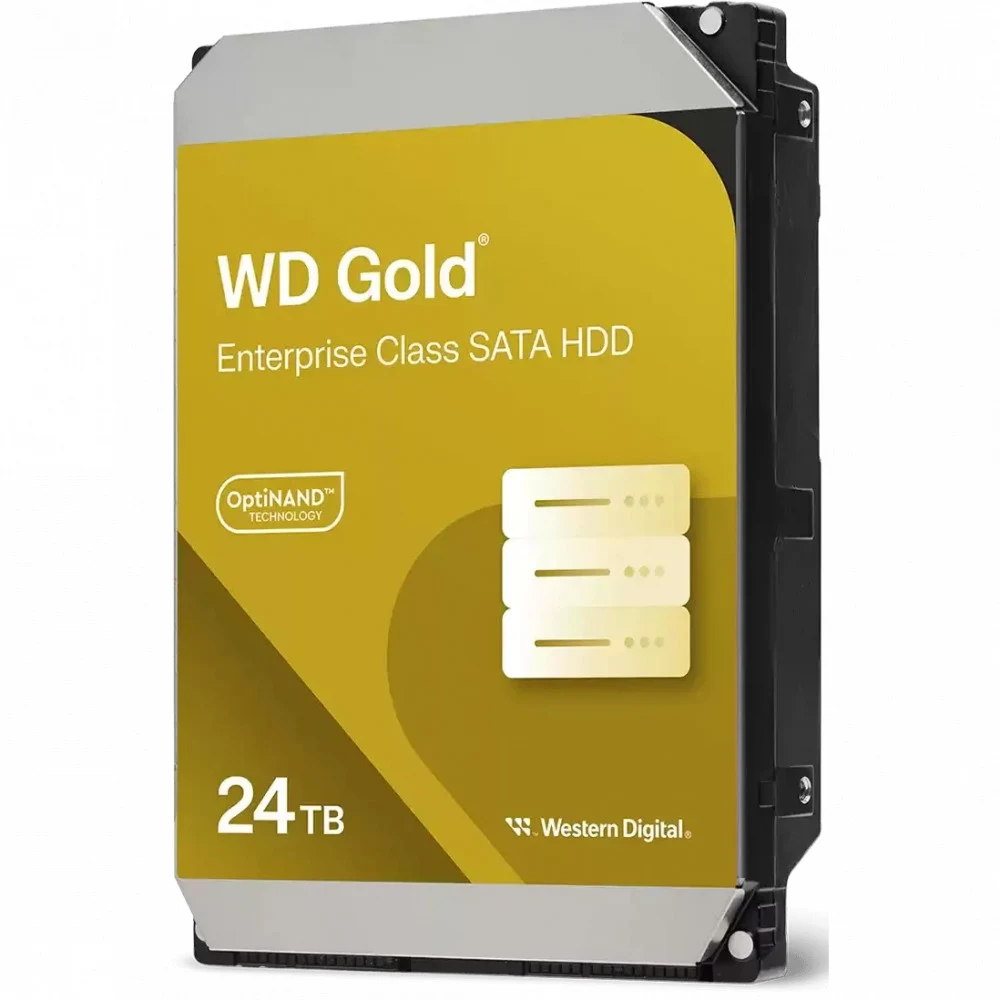 Жесткий диск WD SATA-III 24TB WD241KRYZ Server Gold 512E (7200rpm) 512Mb 3.5" [WD241KRYZ]