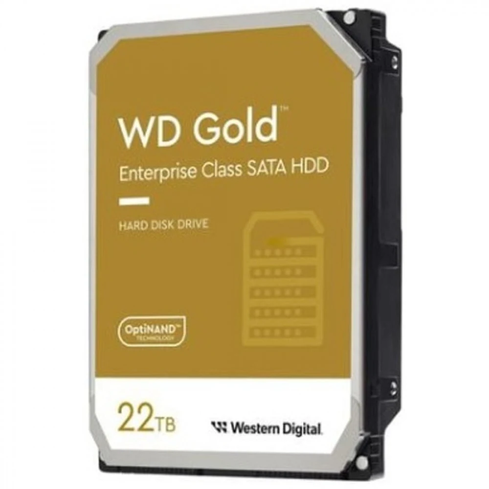 Жесткий диск HDD 22Tb SATA 6Gb/s Western Digital Gold WD221KRYZ, 7200rpm, 512Mb WD221KRYZ