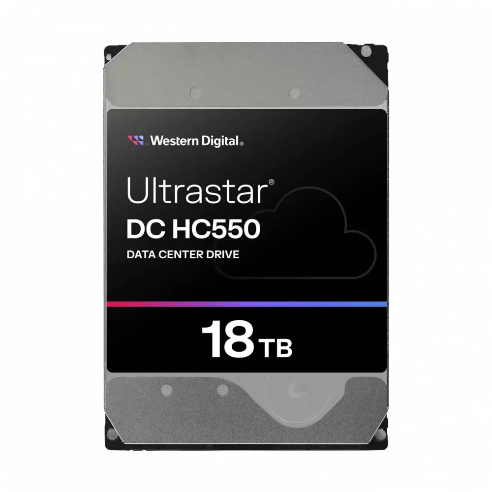 HDD Server WD/HGST ULTRASTAR DC HC555 (3.5’’, 18TB, 512MB, 7200RPM, SAS 12Gb/s, 512E SE P3) SKU: 0B47747