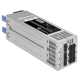 Серверный БП с резервированием 2U Redundant 2x550W ExeGate Industrial-RTS550 (APFC, КПД 94% (80 PLUS Platinum), 4 cm fan, 24pin, 2x(4+4)pin, 2PCIe, 2SATA, 6IDE, Cable Management)