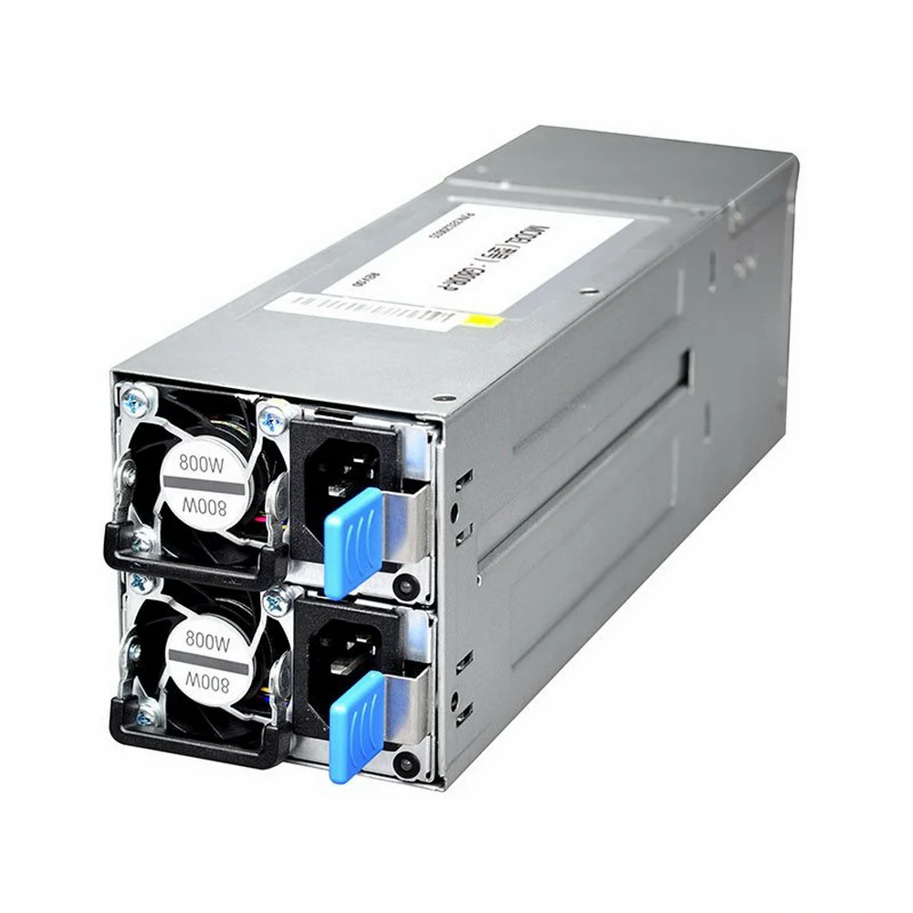Gooxi 1+1 800W CRPS, 80+ Platinum, with PM-bus and HVDC support, for 2U/3U/4U server chassis Форм-фактор: Redundant 2U Номинальная мощность, Вт: 800 Тип PFC: Активный К.П.Д., %: 80 Система охлаждени