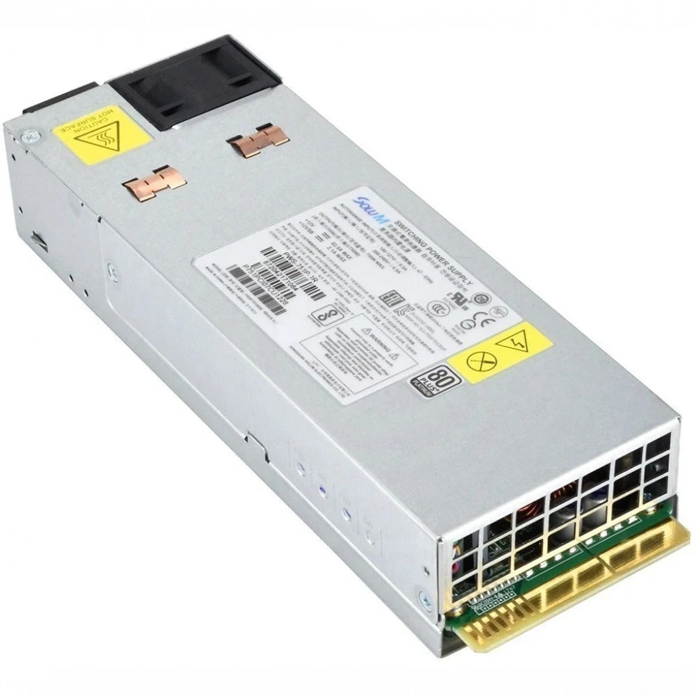 Блок питания Supermicro 1U 750W Redundant Platinum Single Output Power Supply w/Pmbu