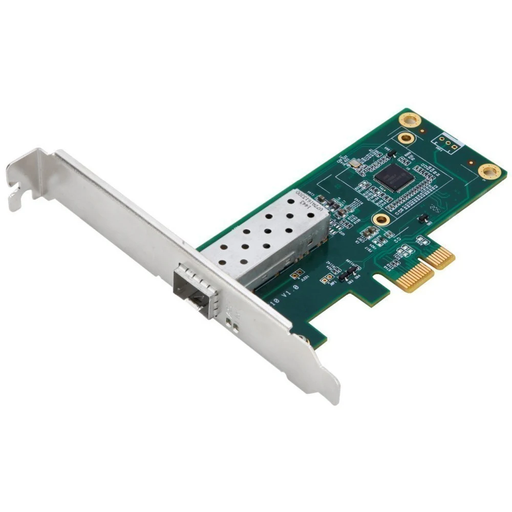 D-Link DGE-560SX/10/D1A, PCI-Express Network Adapter with 1 1000Base-X SFP port.10pcs in package, 802.1Q VLAN, 802.3x Flow Control, IEEE 802.3az Energy-Efficient Ethernet, Jumbo frame 9.5K, 802.1p Q