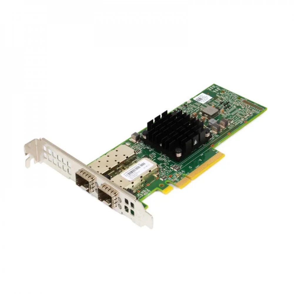 540-BBVJ Адаптер/коннектор ConnectX-6 VPI adapter card, 100Gb/s (HDR100, EDR IBand 100GbE), dual-port QSFP56, PCIe3.0/4.0 x16)
