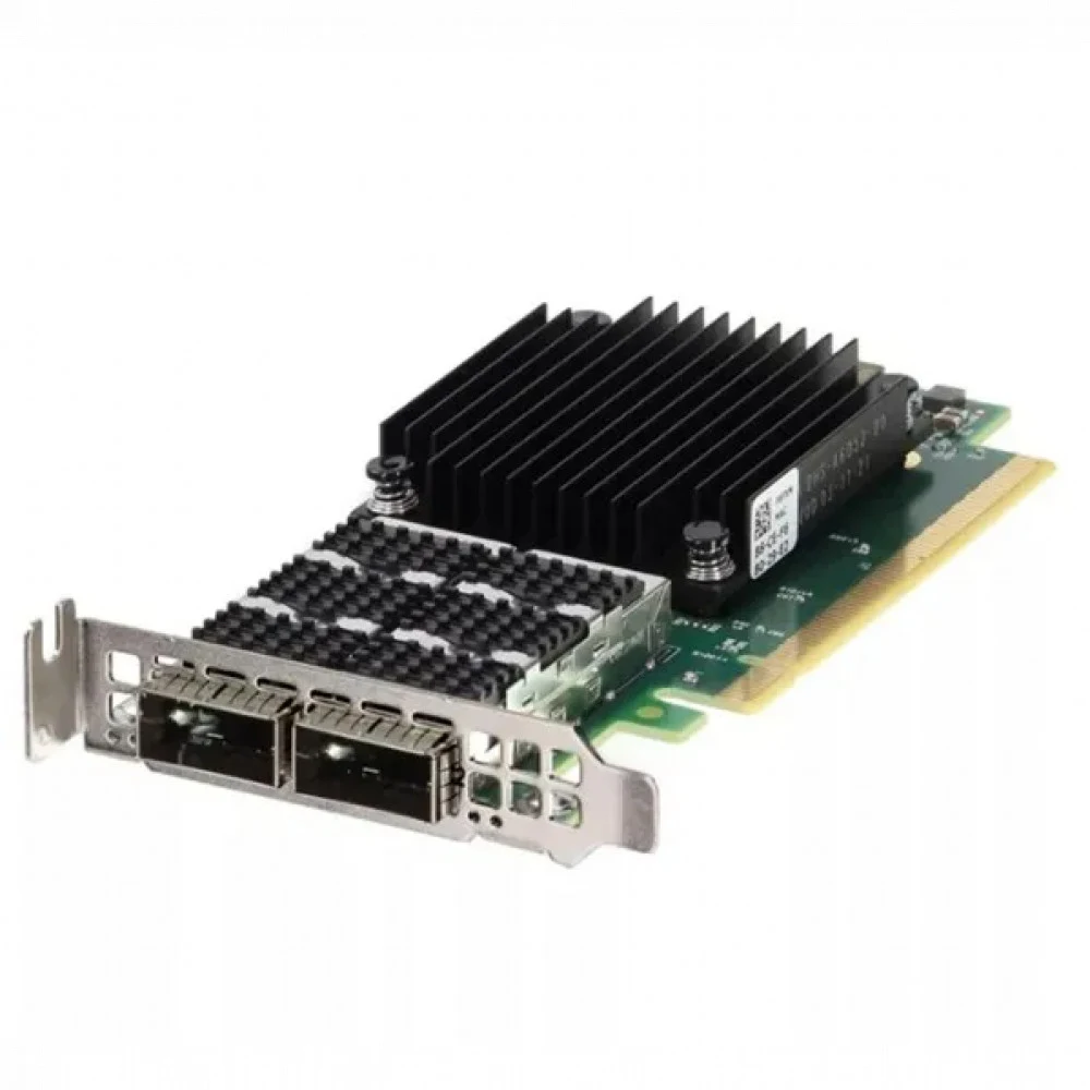 Контроллер DELL Mellanox ConnectX-6 DX Dual Port 100GbE QSFP56 Network Adapter, Low Profile