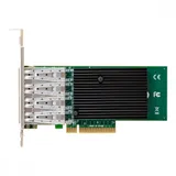 Сетевой адаптер ExeGate EXE-X710-4SFP+ (PCI-E x8 v.3, порты 4x SFP+, Quad 10Gb/s, Server NIC Chipset Intel FTXL710)