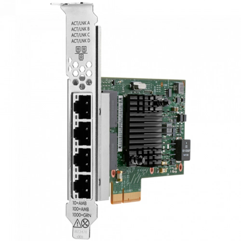 Сетевой адаптер HPE Broadcom BCM5719 Ethernet 1Gb 4-port BASE-T Adapter for HPE (P51178-B21)