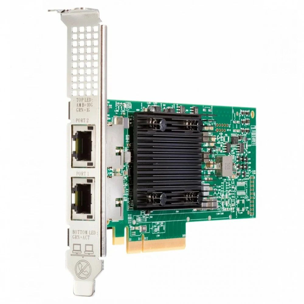 Сетевой адаптер HPE Broadcom BCM57416 Ethernet 10Gb 2-port BASE-T Adapter for HPE