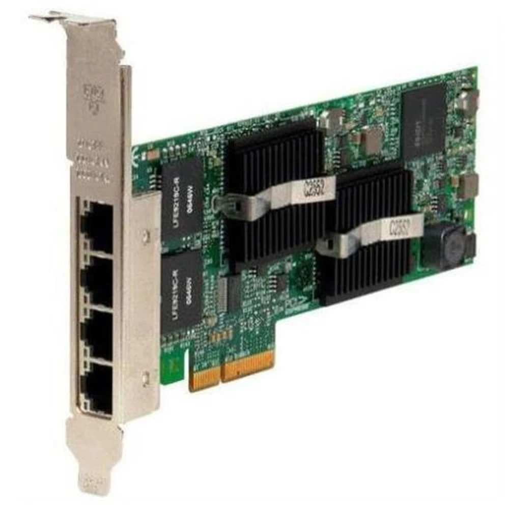 Intel Ethernet Converged Network Adapter X710-DA4, 10GbE/1GbE quad ports SFP+, open optics, PCI-E 3.0x8 (Low Profile and Full Height brackets included) bulk