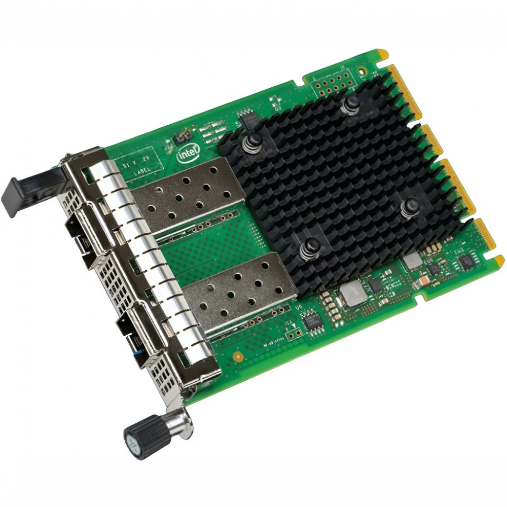 Сетевая карта/ Intel® Ethernet Network Adapter X710-DA2 for OCP 3.0, Dual SFP+ Ports, 10 GBit/s, OCP 3.0 PCI-E x8 (v3), VMDq, PCI-SIG* SR-IOV Capable, iSCSI,NFS