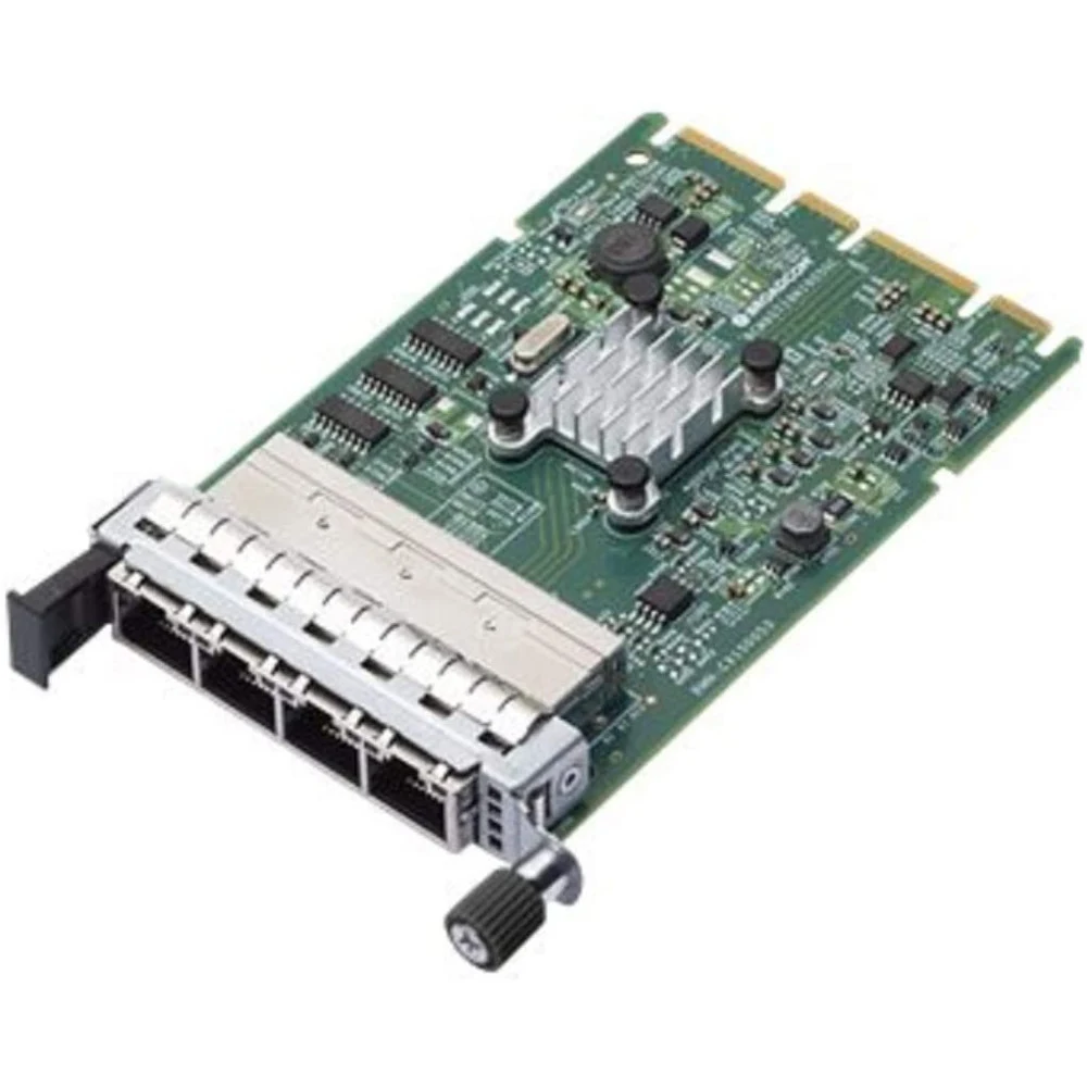 Сетевой адаптер, Lenovo,ThinkSystem Broadcom 5719, 1GbE, RJ45, 4-port, OCP, 4XC7A08235