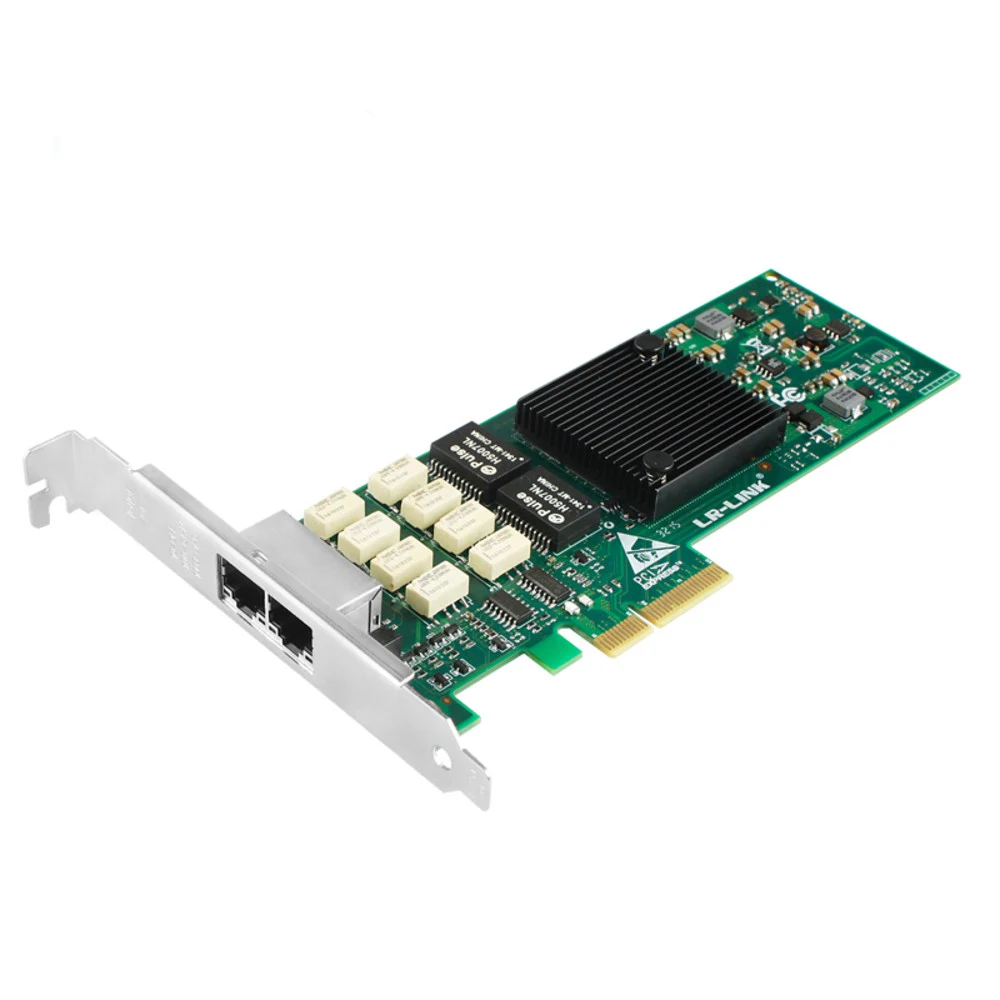 Сетевая карта LR-Link NIC PCIe x4 2x 1G RJ-45 Bypass Adapter Intel I350 AM2
